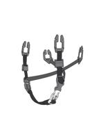 ga90047 MSA Safety Polyester Webbing Black, Grey Hard Hat Chin Strap, All V-Gard &amp; ThermalGard Family Helmets, Except