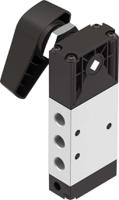 vhef-es-m52-m-g18 Festo Twist Selector 5/2 Pneumatic Manual Control Valve VHEF Series, G 1/8, 1/8in, 4106808