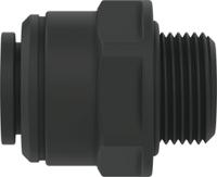 cq-12-15 Festo CQ Series Straight Tube-to-Tube Adaptor, G 1/2 Male to Push In 15 mm, Tube-to-Tube Connection Style, 177684