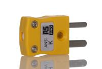 262-3135 RS PRO Miniature Thermocouple Connector for Use with Thermocouple, 4mm Probe, ANSI, RoHS Compliant Standard