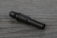 454-283 RS PRO Black Male Banana Plug, 4 mm Connector, Solder Termination, 10A, 1000V, Tin Plating