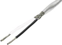 55a1121-24-09-9 TE Connectivity 55A Series Black/White Hook Up Wire, 24 AWG, 19/36 AWG, 100m, ETFE, Fluoropolymer Insulation,