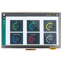 nhd-70-800480ef-asxn-t NEWHAVEN DISPLAY INTERNATIONAL NHD-7.0-800480EF-ASXN#-T TFT TFT LCD Display / Touch Screen, 7in, 800 x 480pixels