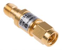 680319a Huber+Suhner 50Ω RF Attenuator SMA Connector SMA Plug to Socket 3dB, Operating Frequency DC → 18GHz