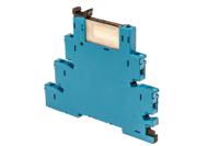 385100240060 Finder 38 Series Interface Relay, DIN Rail Mount, 24V ac/dc Coil, SPDT, 1-Pole