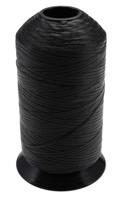 lc136-bk088 Alpha Wire Lacing Cord Black, White Nylon x 457m