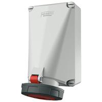 143 MENNEKES IP67 Industrial Interlock Socket 5P, Earthing Position 6h, 125A, 400 V