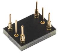w9585rc Winslow Straight Through Hole Mount 1.27 mm, 2.54 mm Pitch IC Socket Adapter, 6 Pin Female SOP to 6 Pin Male DIP