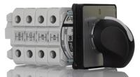 265-7669 RS PRO, 4PDT 3 Position 60° Changeover Cam Switch, 500V ac, 16A, Knob Actuator