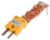 110-4472 RS PRO Type K Exposed Junction Thermocouple 2m Length, 1/0.2mm Diameter → +220°C