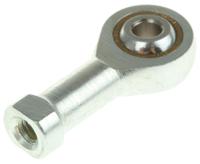 382-302 RS PRO M4 x 0.7 Female Steel Rod End, 4mm Bore, 31mm Long, Metric Thread Standard, Female Connection Gender