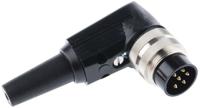 wsv-60 Lumberg, WSV 6 Pole Right Angle M16 Din Plug, DIN EN 60529, 5A, 250 V ac IP40, Male, Cable Mount