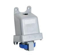 2cma167149r1000 Amphenol Industrial, 2CMA1 IP67, IP69 Blue Wall Mount 2P+E Industrial Power Socket, Rated At 16A, 250 V