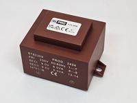 113-956 RS PRO 2x9V ac 1 Output PCB Mount PCB Transformer, 16VA, IEC 61558-2-6
