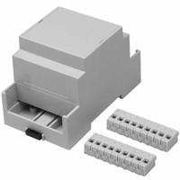 194-7583 RS PRO Extended Walls/Sides Enclosure Type, 53.4 x 90 x 58mm, Polycarbonate DIN Rail Enclosure Kit