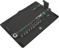 05075681001 Wera Click-Torque C 3 Set 2 Click Torque Wrench Set, 40 → 200Nm, 1/2 in Drive, Hex Drive