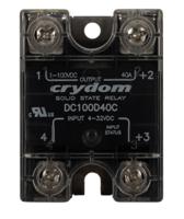 dc100d40c Sensata Crydom PowerPlus DC Series Solid State Relay, 40 A Load, Surface Mount, 72 V dc Load, 32 V dc Control