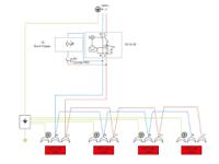 1154911 brennenstuhl BD 4 Phase Distribution Board, 4 Way, 30 mA