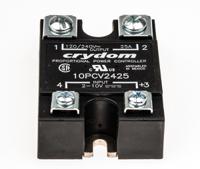10pcv2425 Sensata Crydom PCV Series Solid State Relay, 25 A Load, Panel Mount, 240 V ac Load, 10 V dc Control