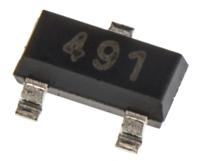 fmmt491ta Diodes Inc FMMT491TA NPN Transistor, 1 A, 60 V, 3-Pin SOT-23