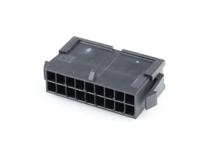 43020-1800 Molex, Micro-Fit 3.0 Male Connector Housing, 3mm Pitch, 18 Way, 2 Row