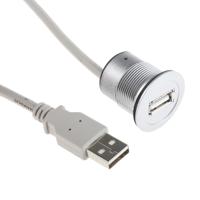 09454521920 HARTING USB 2.0, Male USB A to Female USB A, 500mm