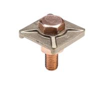 153-2956 WJ Furse Copper Earth Clamp Max. Conductor Size 25 x 3mm Nominal Rod dia. 10mm 26mm