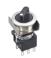 lb6ms-21t6 Idec Black Round Push Button Switch