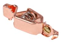 205-391 RS PRO Crocodile Clip Crocodile Clip Connection, Copper Contact, 75A, Orange
