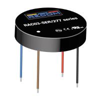 rac03-33ser277 Recom Switching Power Supply, RAC03-3.3SER/277, 3.3V dc, 900mA, 3W, 1 Output, 120 → 430 V dc, 85 → 305 V