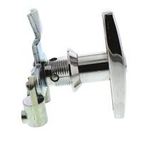 348-7040 Steinbach & Vollman Silver Die Cast Zinc Locking Handle, T-Handle