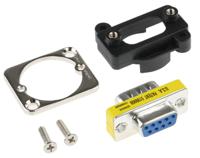 ehdb9mf Switchcraft D Sub Adapter Male 9 Way D-Sub to Female 9 Way D-Sub