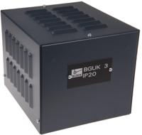 bguk-3 Block Blue Steel Power Supply Case, IP20, 210 x 230 x 270mm