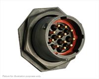 uts71412p Souriau Sunbank by Eaton Circular Connector, 12 Contacts, Panel, Standard Connector, Plug, Male, IP68, IP69K, UTS Series