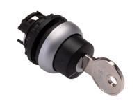 111790-m22-ws-ms2 Eaton RMQ Titan 2-position Key Switch Head, Momentary, 22.5mm Cutout