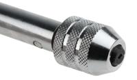 444-930 RS PRO Long Ratchet Tap Wrench Steel #6 → 1/4 in (ISO), 1/4 in (DIN) UNF, 1/8 → 1/4 in (DIN) BSW, 4BA