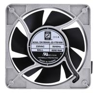 175-9783 RS PRO Axial Fan, 230 V ac, AC Operation, 679.6m³/h, 80W, IP56, 180 x 180 x 65mm
