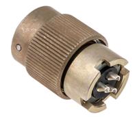 84011832 Souriau Sunbank by Eaton Circular Connector, 3 Contacts, Cable, Standard Connector, Plug, Male, IP65, 840 Series