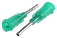 kds1412p Kahnetics Green Straight Dispensing Tip, 14 Gauge