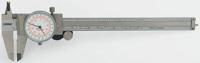 307-4666 RS PRO 150mm, 6in Dial Caliper 0.02 mm Resolution, Imperial, Metric With UKAS Calibration