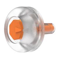rs-set-sebv-9050-transp Schutzinger Transparent Banana Connector, 4 mm Connector, Press Fit Termination