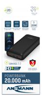 1700-0147 Ansmann 20Ah V Power Bank Portable Charger