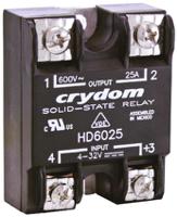 hd6025p Sensata Crydom Solid State Relay, 25 A Load, Panel Mount, 660 V ac Load, 32 V dc Control