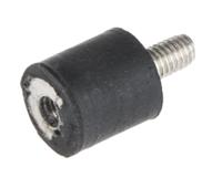171-2590 RS PRO Cylindrical M3 Anti Vibration Mount, Male to Female Bobbin with 5.28kg Compression Load