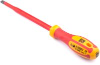 197-3797 RS PRO Slotted Insulated Screwdriver, 8 x 1.2 mm Tip, 175 mm Blade, VDE/1000V, 295 mm Overall
