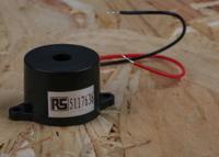 511-7636 RS PRO 90dB Panel Mount Continuous Internal Piezo Buzzer, 33 x 23 x 17mm, 3V dc Min, 16V dc Max