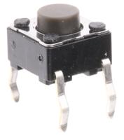 skhhama010 Alps Alpine Grey Stem Tactile Switch, SPST 50 mA @ 12 V dc 5mm Surface Mount