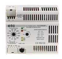 ale2902m ELC ALE Switched Mode DIN Rail Power Supply, 230V ac ac Input, 5 → 29V dc dc Output, 4A Output, 60W