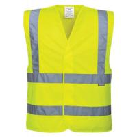 c470yer6x7x Portwest Yellow Comfortable, Soft Hi Vis Vest, 6XL → 7XL