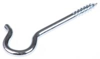 397-5418 RS PRO Steel, Screw J Hook, 53mm, 10mm